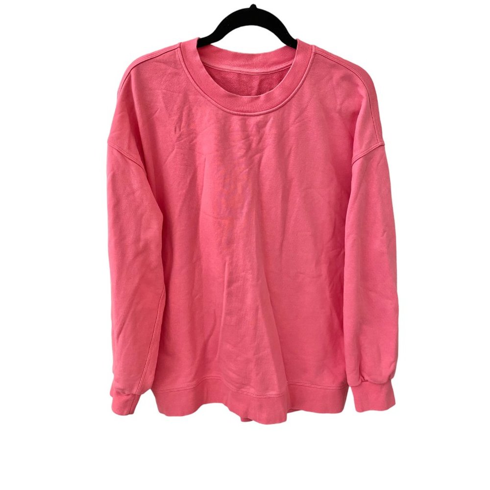 Lululemon Perfectly Oversized Crew, Guava Pink - Picture 2 of 5